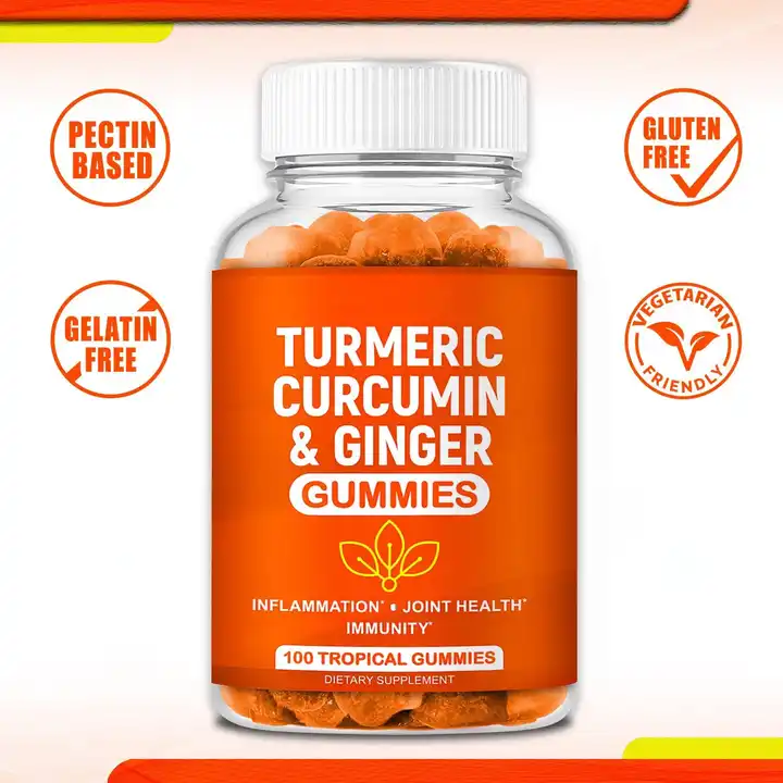 Turmeric Curcumin & Ginger Gummy