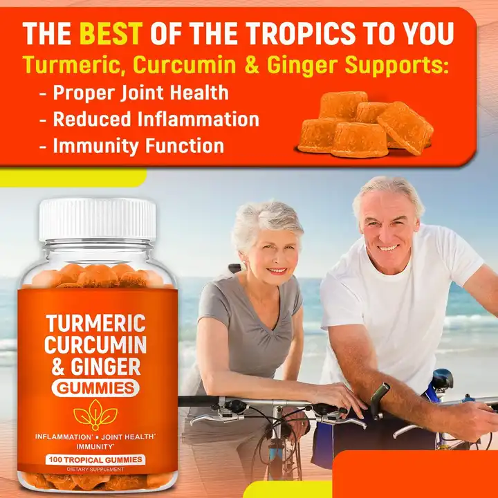 Turmeric Curcumin & Ginger Gummy