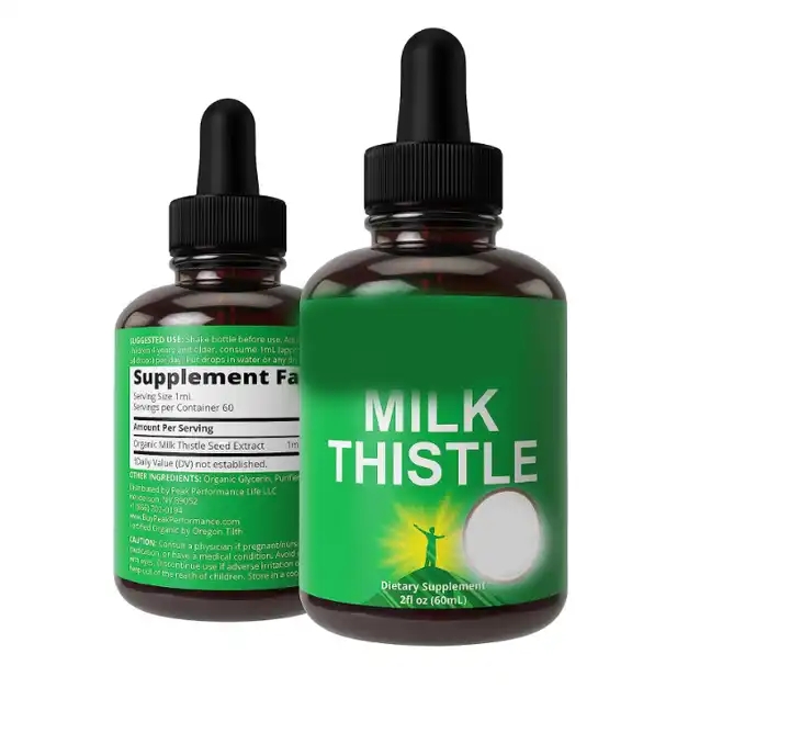 Milk Thistle Extract Vegan Liquid Drops