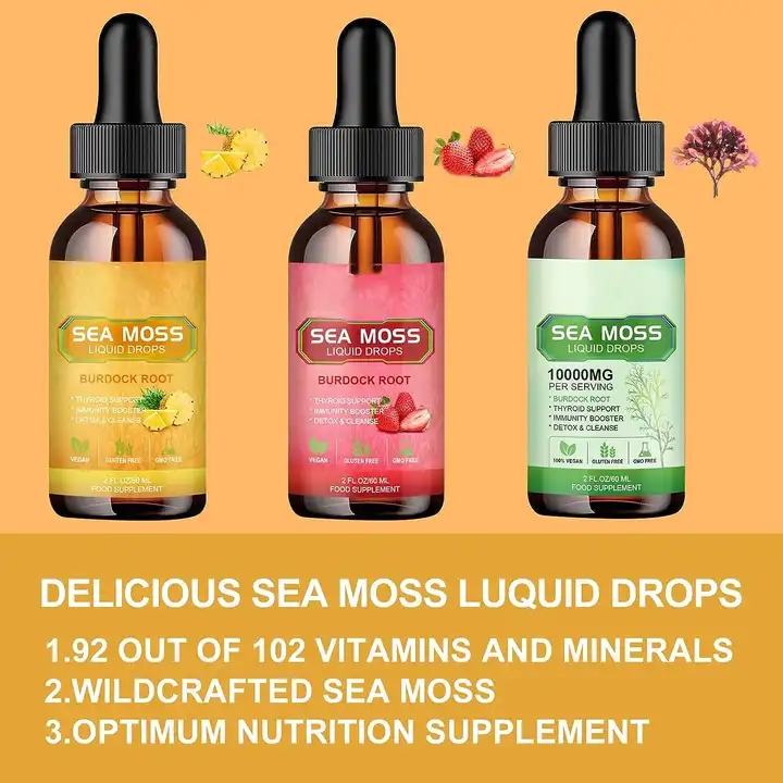 Sea Moss Extract Liquid Drops