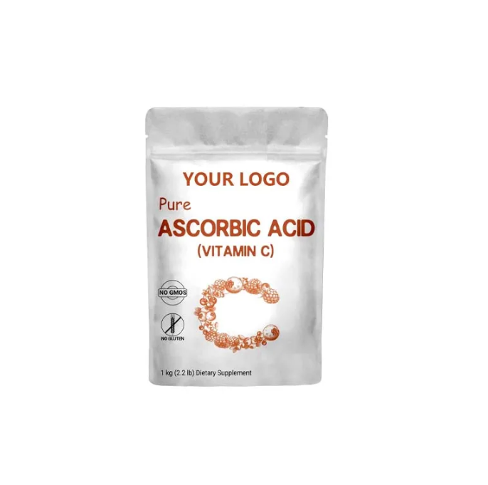 OEM Hot sale Pure 100% Vitamin C powder Ascorbic Acid Immune supplement