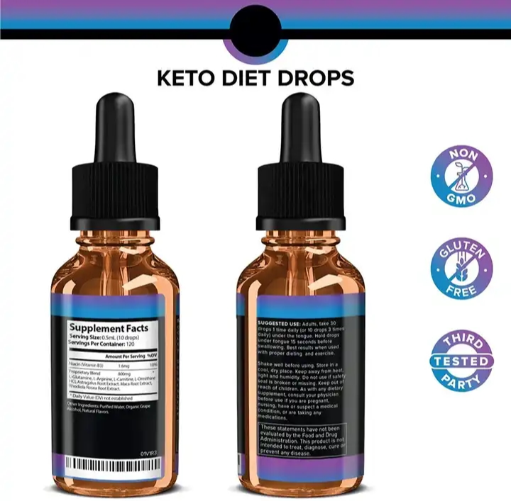 Keto electrolytes drops