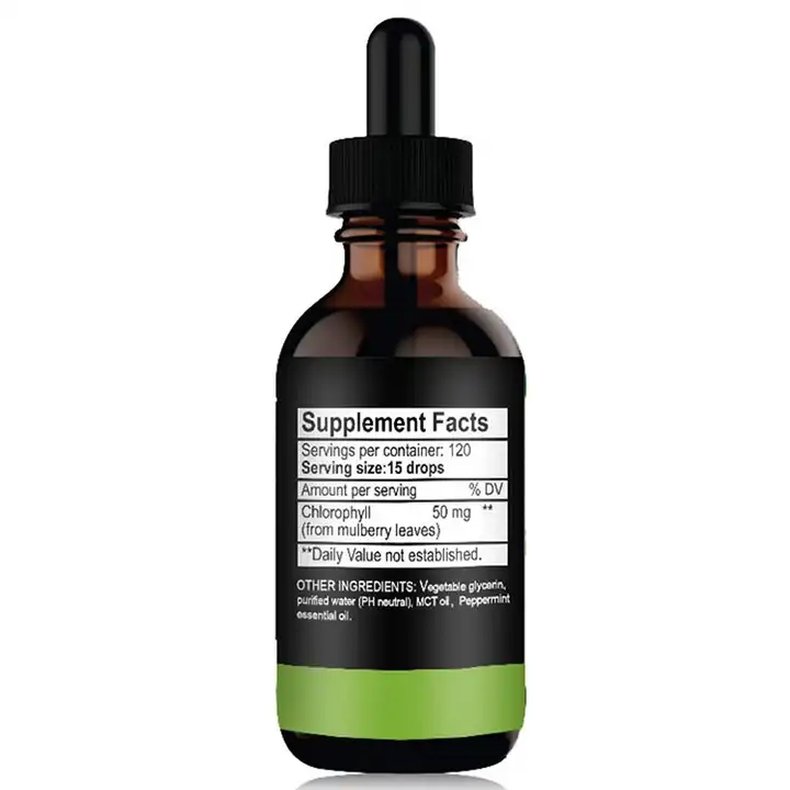 Vegan chlorophyll liquid Drops