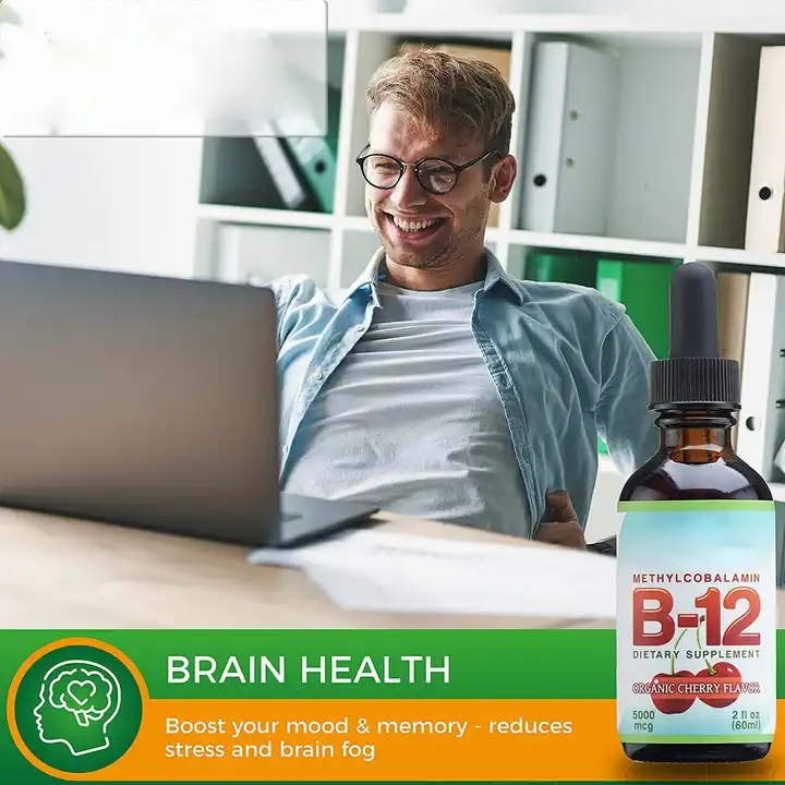 Organic Vitamin B12 Liquid Drops