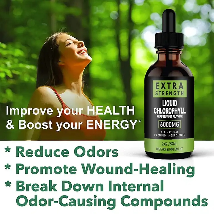 Vegan chlorophyll liquid Drops