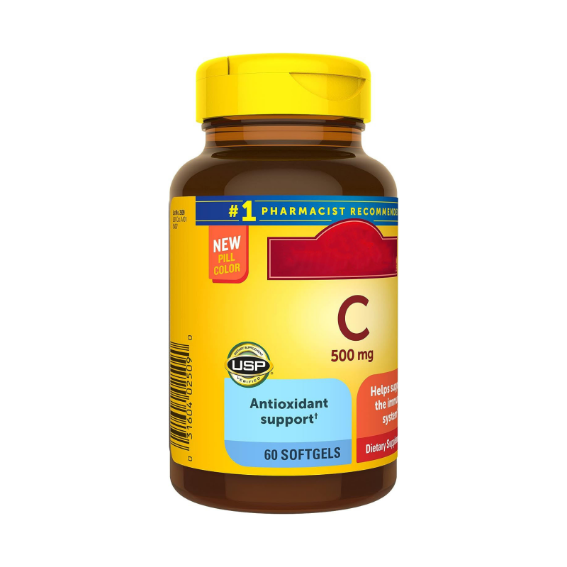 Vitamin C Capsules Capsules with Vitamin C for Brighten Skin Tone Dietary Supplement Support Logo and Label Customization