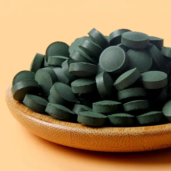 OEM/ODM Wholesale Fast Weight Loss Pills price Buyers of Spirulina tablet 250mg Flakes Extract