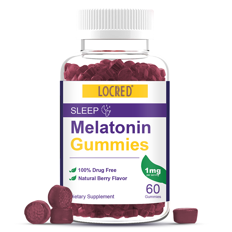 Wholesaler OEM  Sleep melatonin gummy candy for adults with private label gummies for sleep