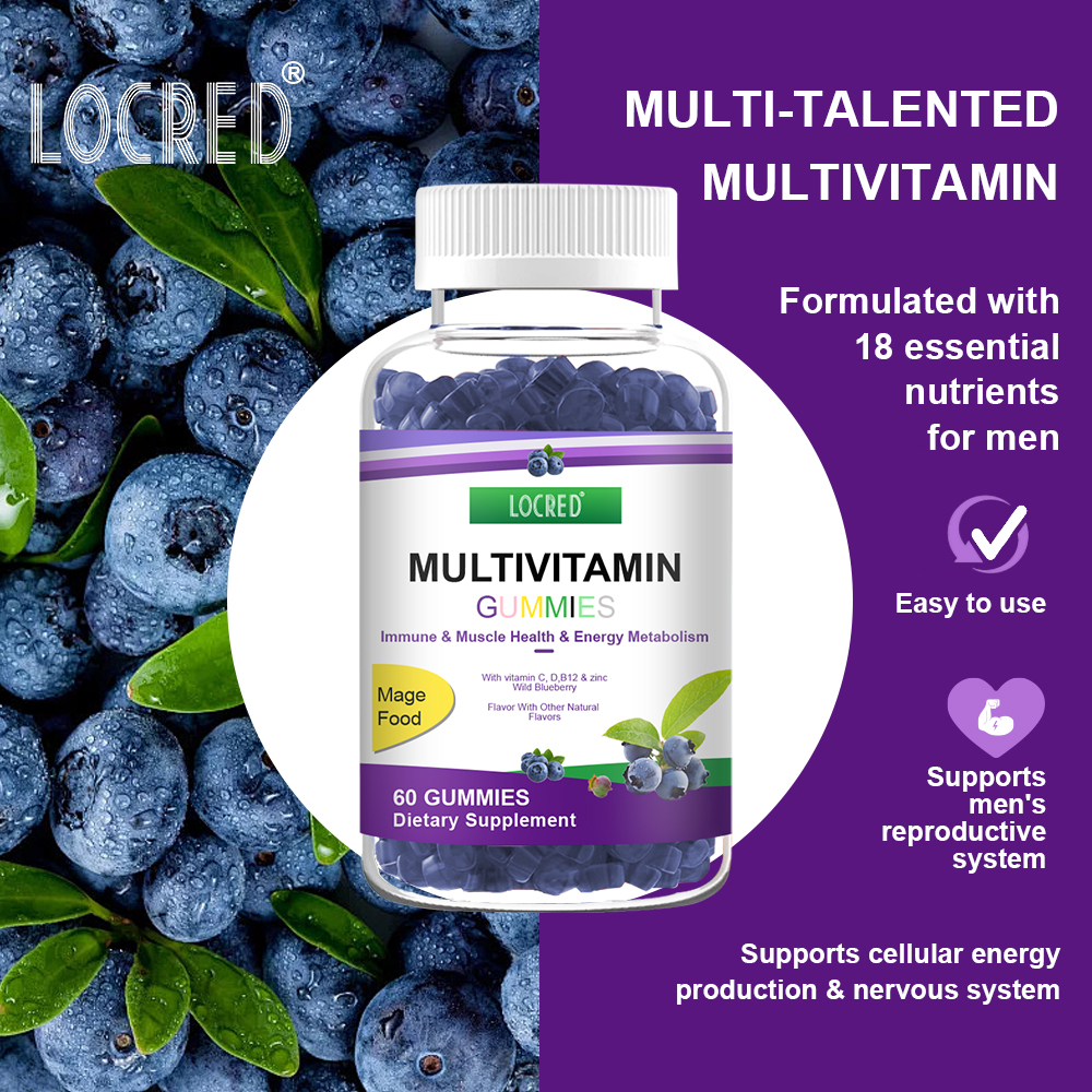 Multivitamin Gummies for Immune Support Supplement with Probiotics Boosters for Adults & Teens  Chewable