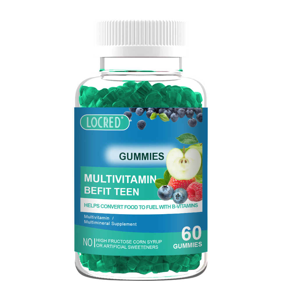 Wholesale customized Gummy Multivitamin Fruit Flavor Multimineral Supplement gummies Free Of Suger