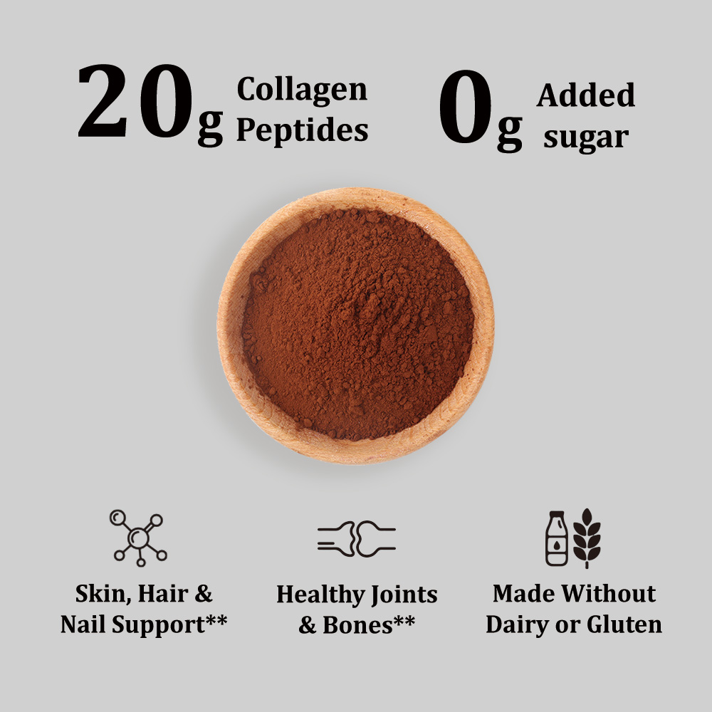 Collagen Peptides Powder For Women and Men Gluten Free Support Logo and Label Customization