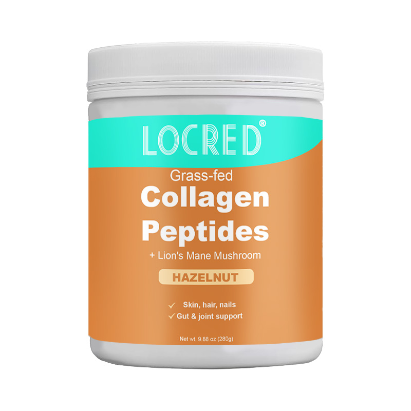 Collagen Peptides with Lion's Mane Mushroom  Drink for healthy hair&nail&skin strong bones Collagen Peptides Powder