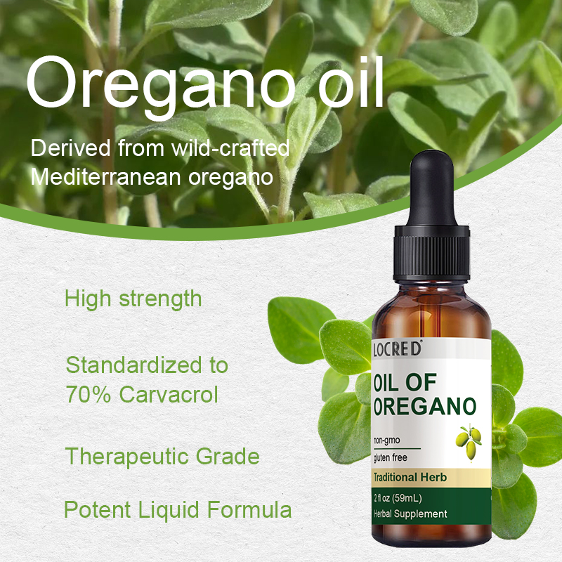 HOT Selling Manufacturer Oregano Oil Drops for Men and Women, Support Logo Customization and Label Printing