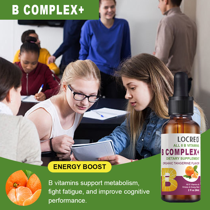 8B VITAMINS B COMPLEX drop for support metabolism,fight fatigue,improve cognitive perfoRmance