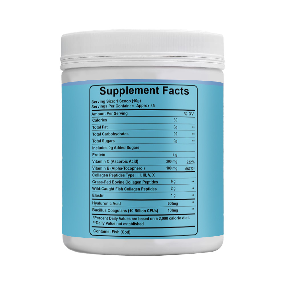 Marine Collagen Protein Powder for Skin,Digestive Health,Supports Joints