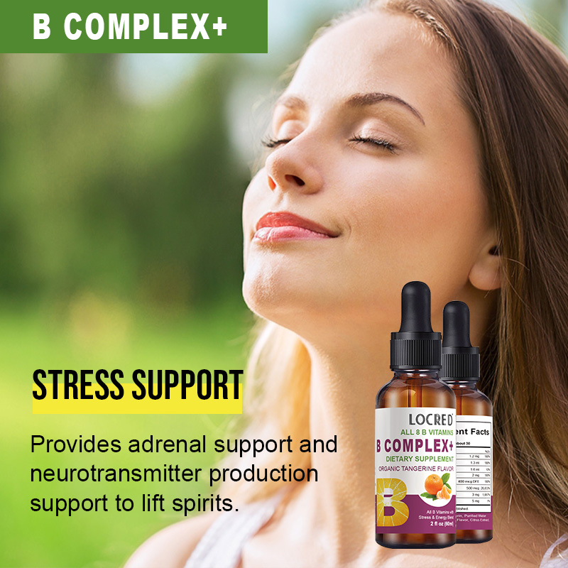 8B VITAMINS B COMPLEX drop for support metabolism,fight fatigue,improve cognitive perfoRmance