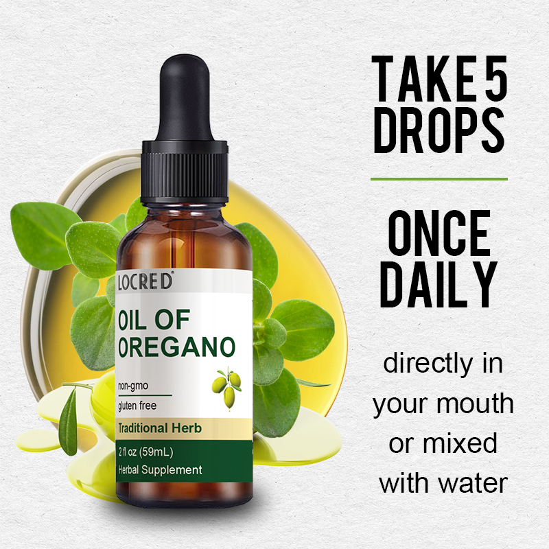 HOT Selling Manufacturer Oregano Oil Drops for Men and Women, Support Logo Customization and Label Printing