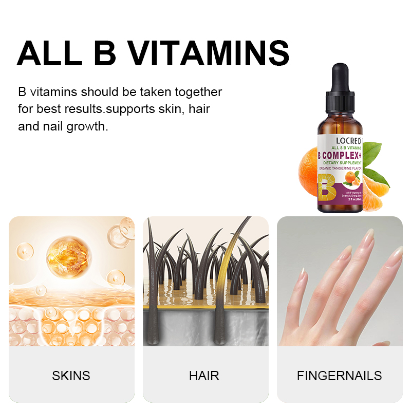 8B VITAMINS B COMPLEX drop for support metabolism,fight fatigue,improve cognitive perfoRmance