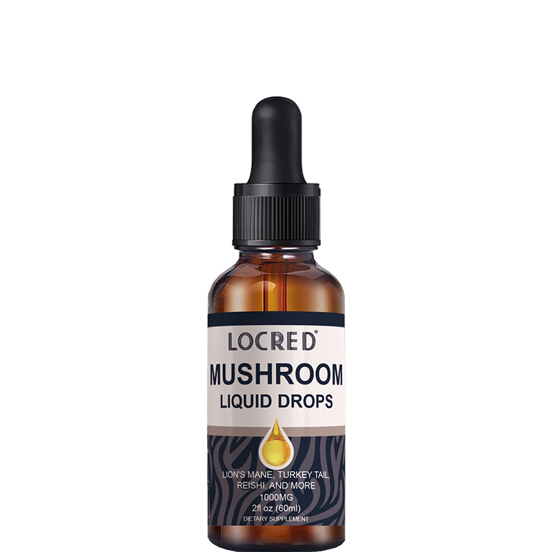 60ml  mushroom oral liquid drop for brain health immune system