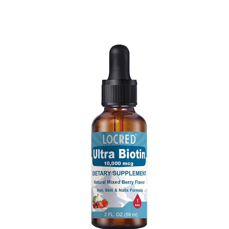 Liquid Biotin & Collagen  Natural Supplement for  Absorption to Support Healthy Skin & Strong Nails