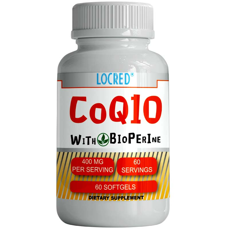 CoQ10 400mg Capsules Supports Heart Health & Helps Maintain Healthy Blood Pressure Customized OEM