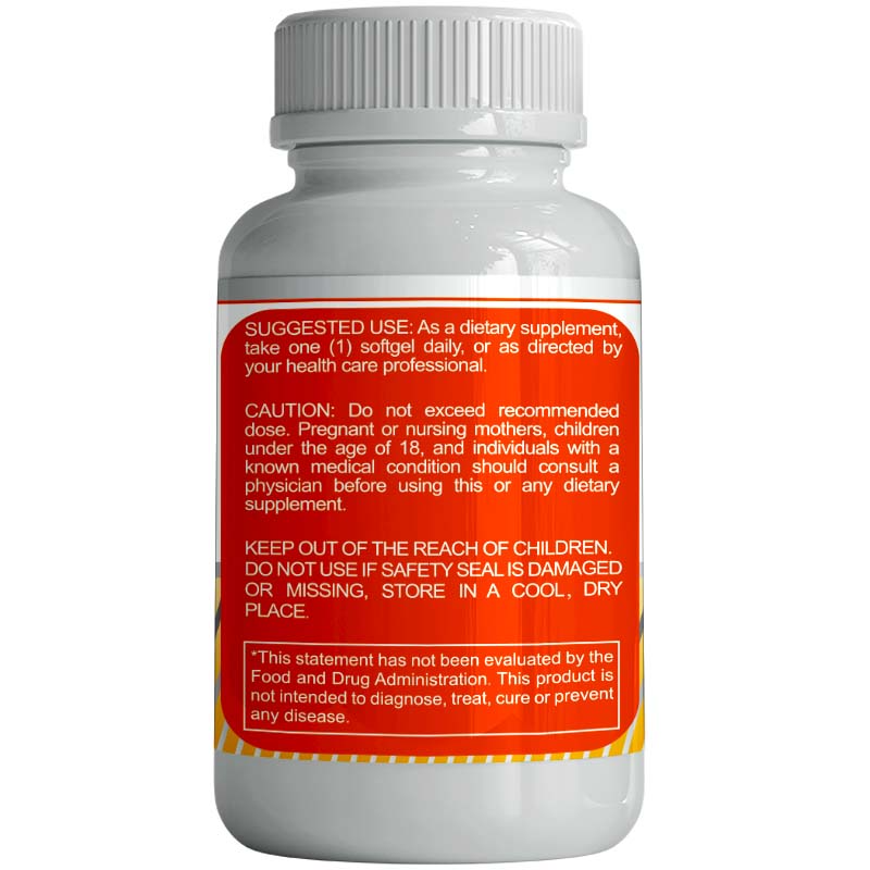 CoQ10 400mg Capsules Supports Heart Health & Helps Maintain Healthy Blood Pressure Customized OEM