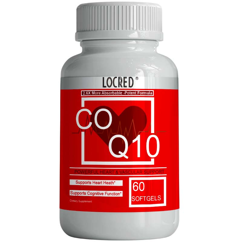 CoQ10 Softgels Supports Heart Health & Cognitive Function