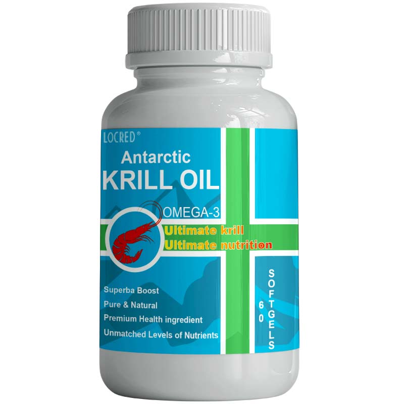 Factory Wholesale antarctic krill Oil Omega 3 Supplements Softgel Capsules