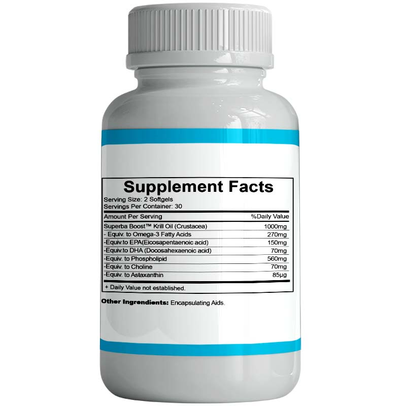 Factory Wholesale antarctic krill Oil Omega 3 Supplements Softgel Capsules