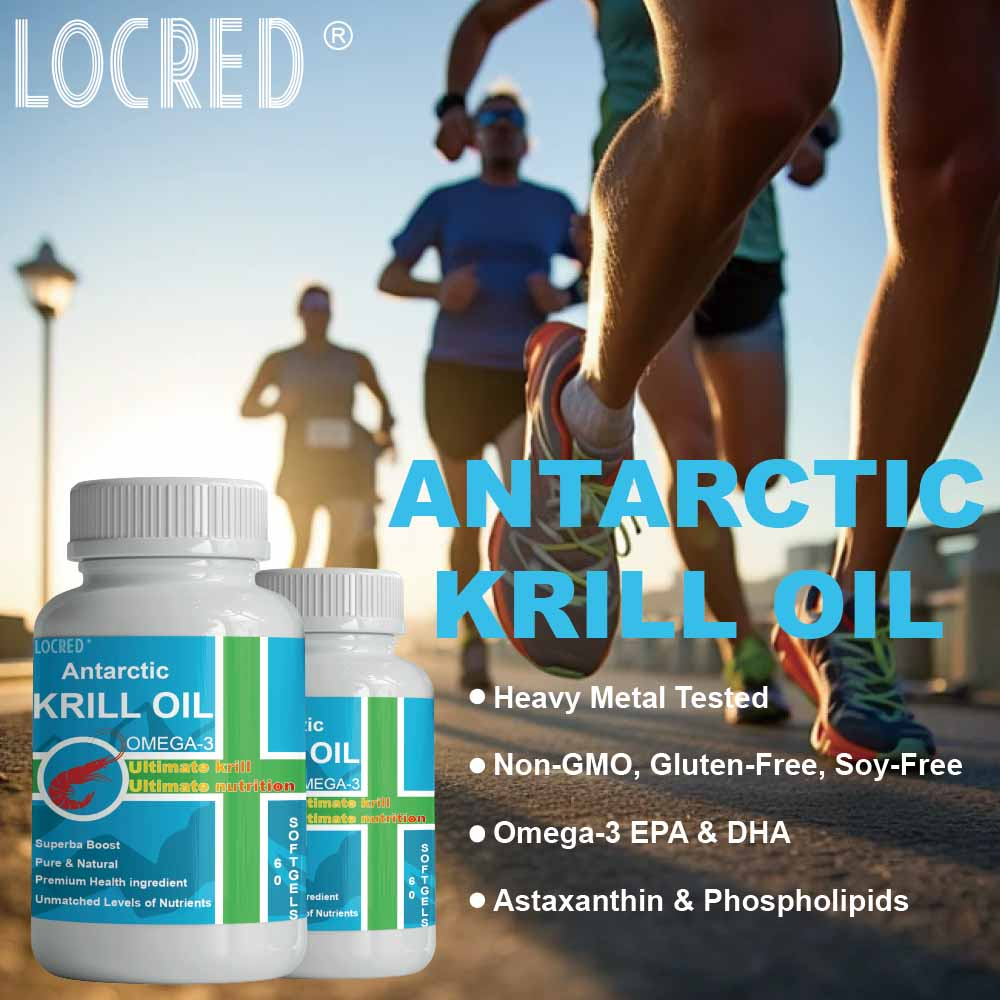 Factory Wholesale antarctic krill Oil Omega 3 Supplements Softgel Capsules