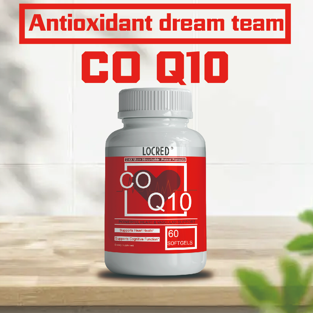 CoQ10 Softgels Supports Heart Health & Cognitive Function