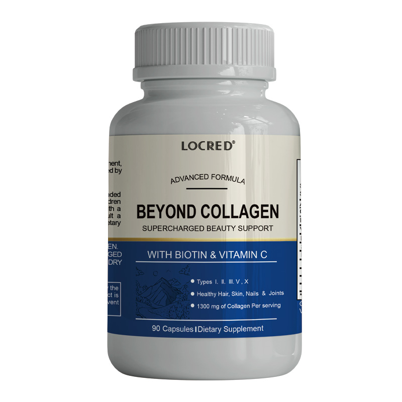 Types I, II, III, V WITH BIOTIN & VITAMIN C Collagen  Capsule