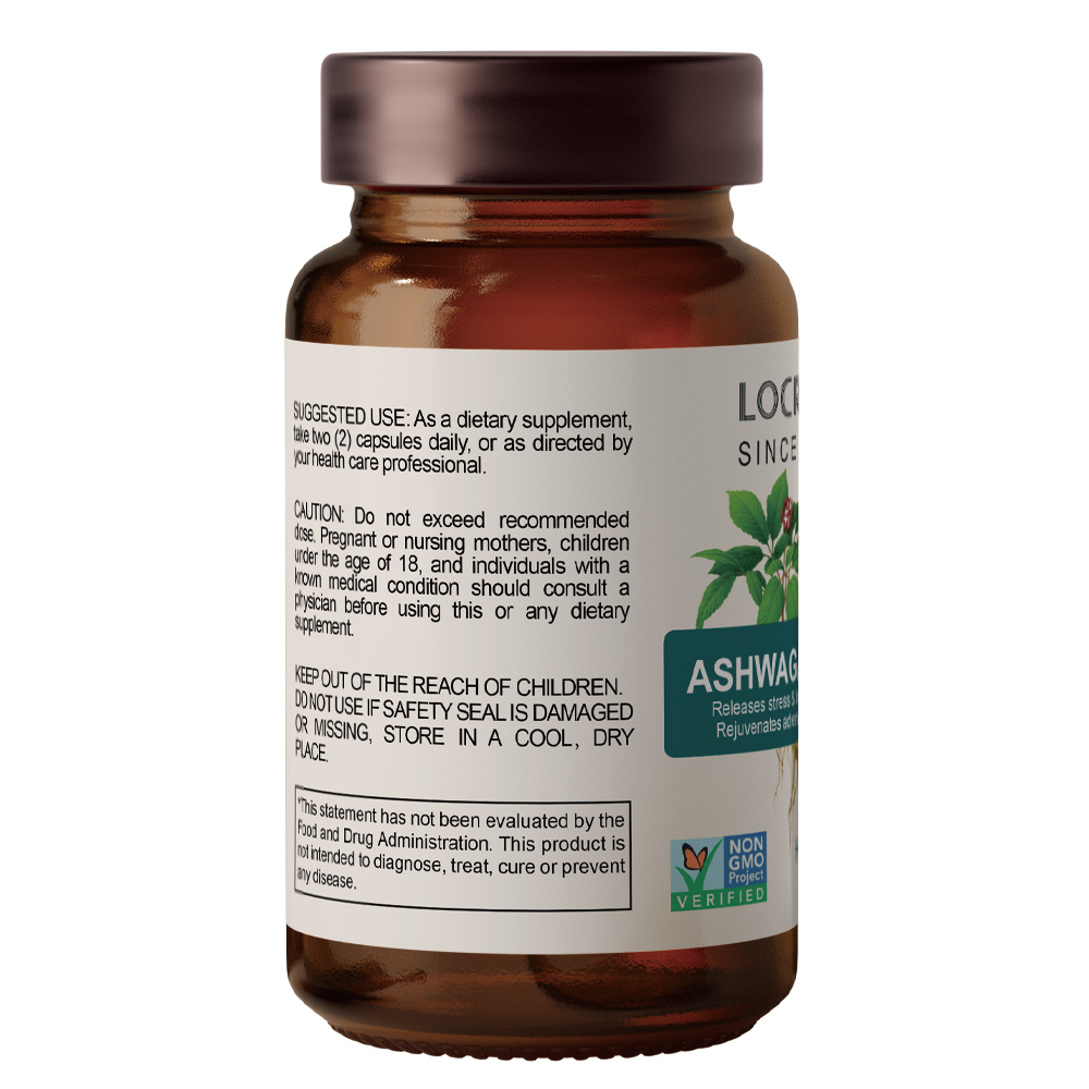 Ashwagandha Promotes Quality Sleep & Clarity Herbal Supplement capsule