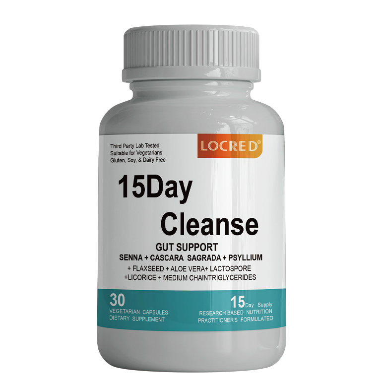 15 Day Cleanse Capsule Gut and Colon Support Advanced Formula with Sagrada Psyllium Husk Non-GMO