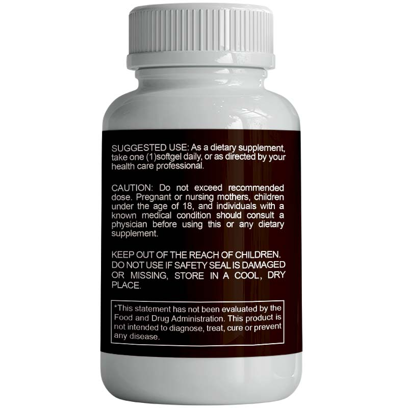 Dietary Supplement soothes occasional digestive discomfort Peppermint Oil Softgel