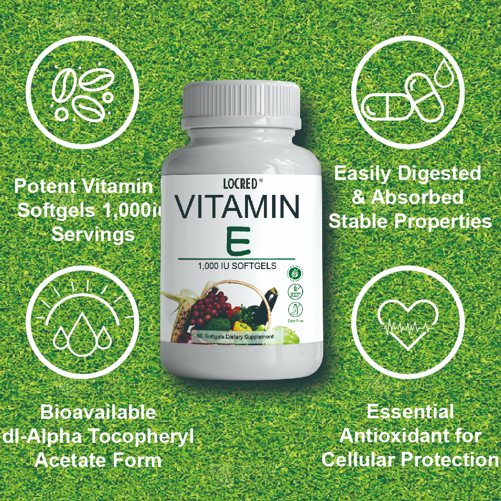 Hot selling high quality manufacturer OEM vitamin E softgel Supports immune and antioxidant health