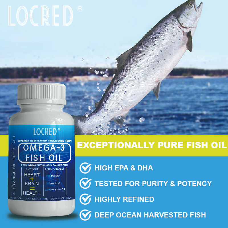 Omega 3 softgel supplement Omega 3 fish Epa Dha fish oil capsule