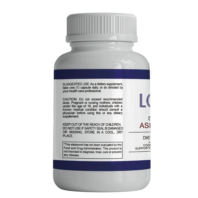 Private label OEM/ODM Herbal Supplement ASHWAGANDHA capsule for release stress boost energy rejuvenates adrenal function