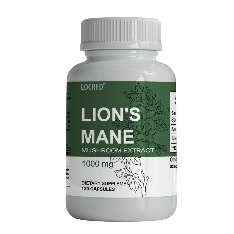 lions mone mushroom extract capsule for immune digestion mood support 120capsule