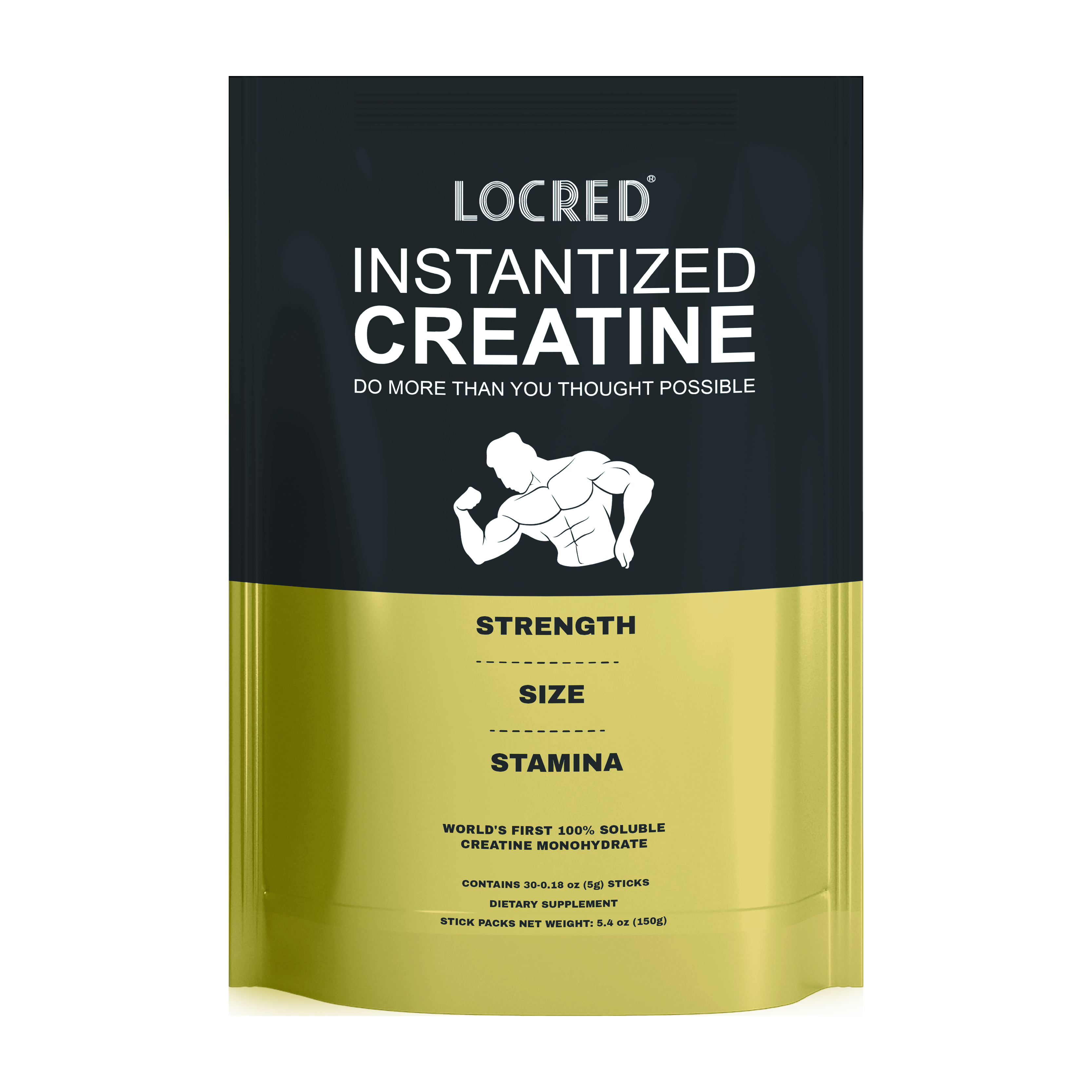 Top Grade Creatine Powder Sport Supplement  Muscle Recovery for Men & Women Improves Strength, Energy