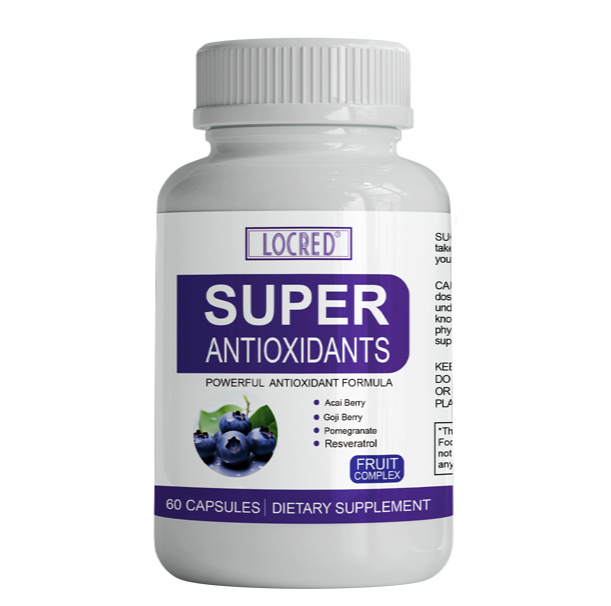 HOT sale wholesale FRUIT COMPLEX SUPER ANTIOXIDANTS CAPSULE for reduce oxidative stress natural energy boost