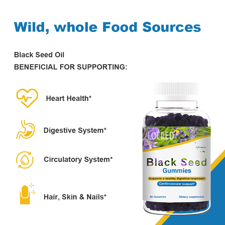 Black Seed Gummies Supports healthy digestive response