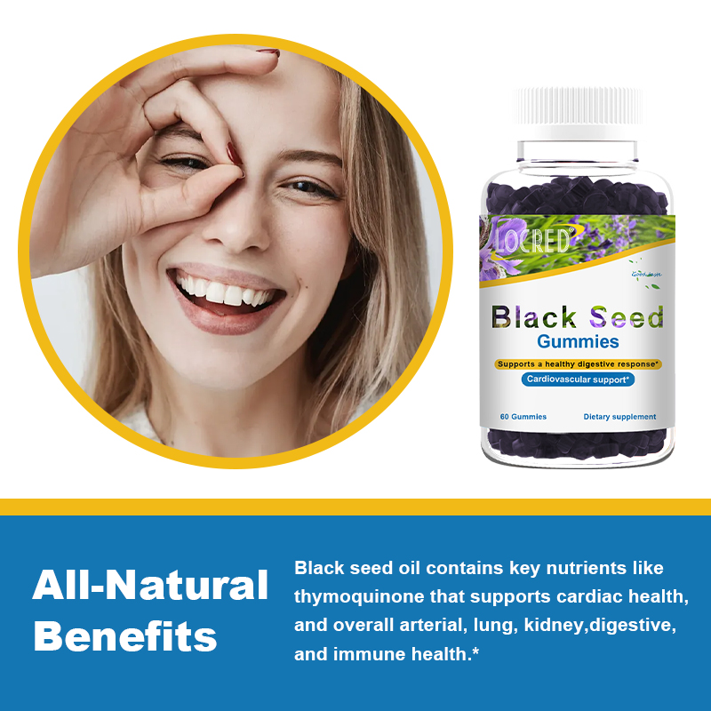 Black Seed Gummies Supports healthy digestive response