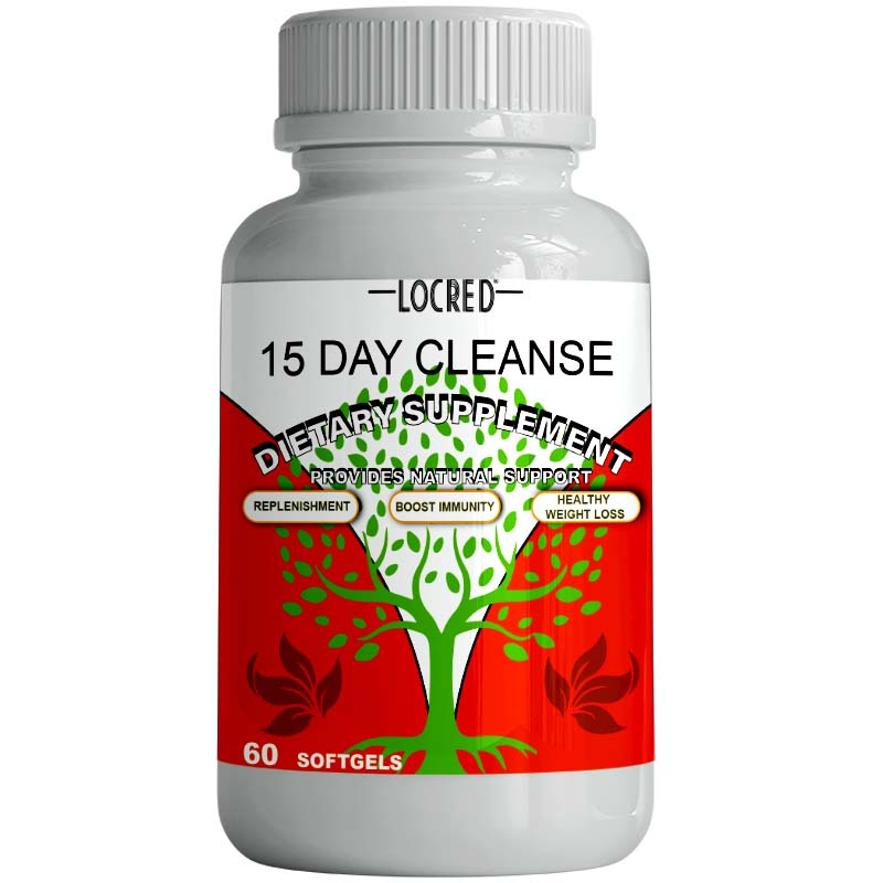 Manufacturer 15 Day Cleanse softgels Gut and Colon Support Advanced Formula