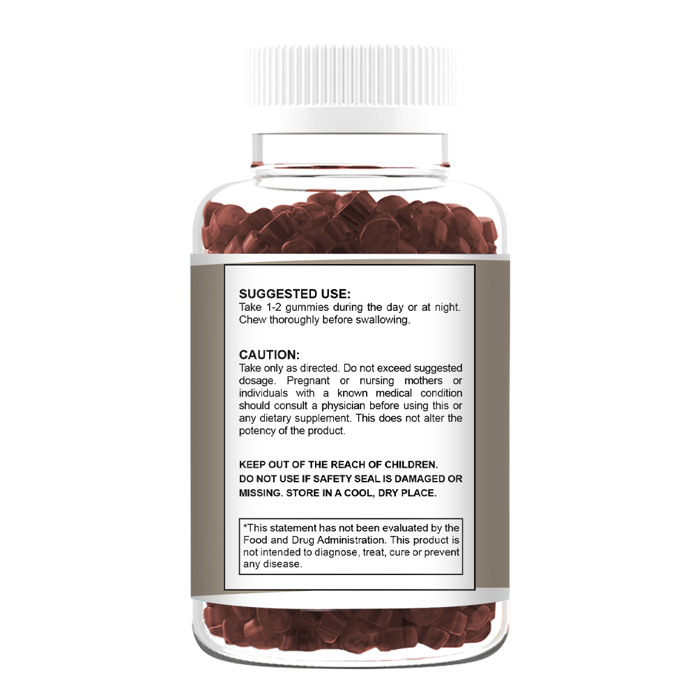 10-in-1 mushroom complex blend gummy Raspberry Flavored