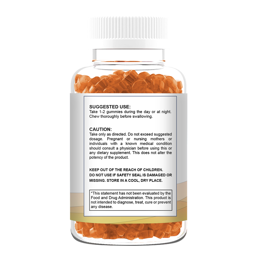 Curcumin Turmeric Ginger Gummies 200mg curcumin extract