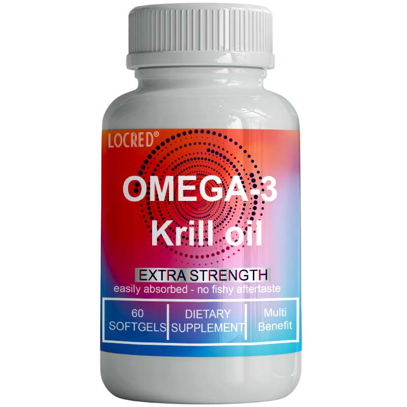 Omega Krill Complex oil Omega 3 Fish Oil Softgels Capsules Superba Boost for heart,brain & joint support