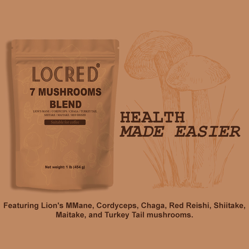 Mix Powder Mushroom Instant Coffee Lion Mane Mushroom coffee