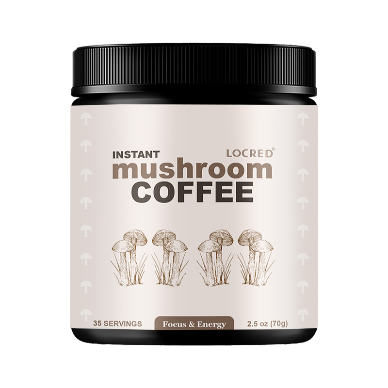 Mushroom Coffee Powder For Men And Women, Support Label Customization