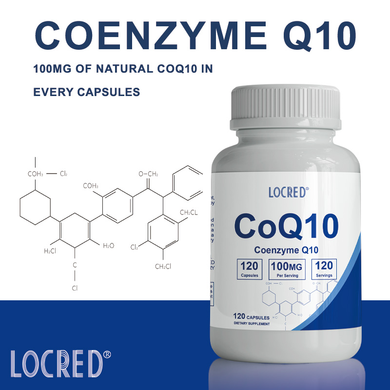 High Absorption 100MG per Serving Coenzyme Q10 Capsule